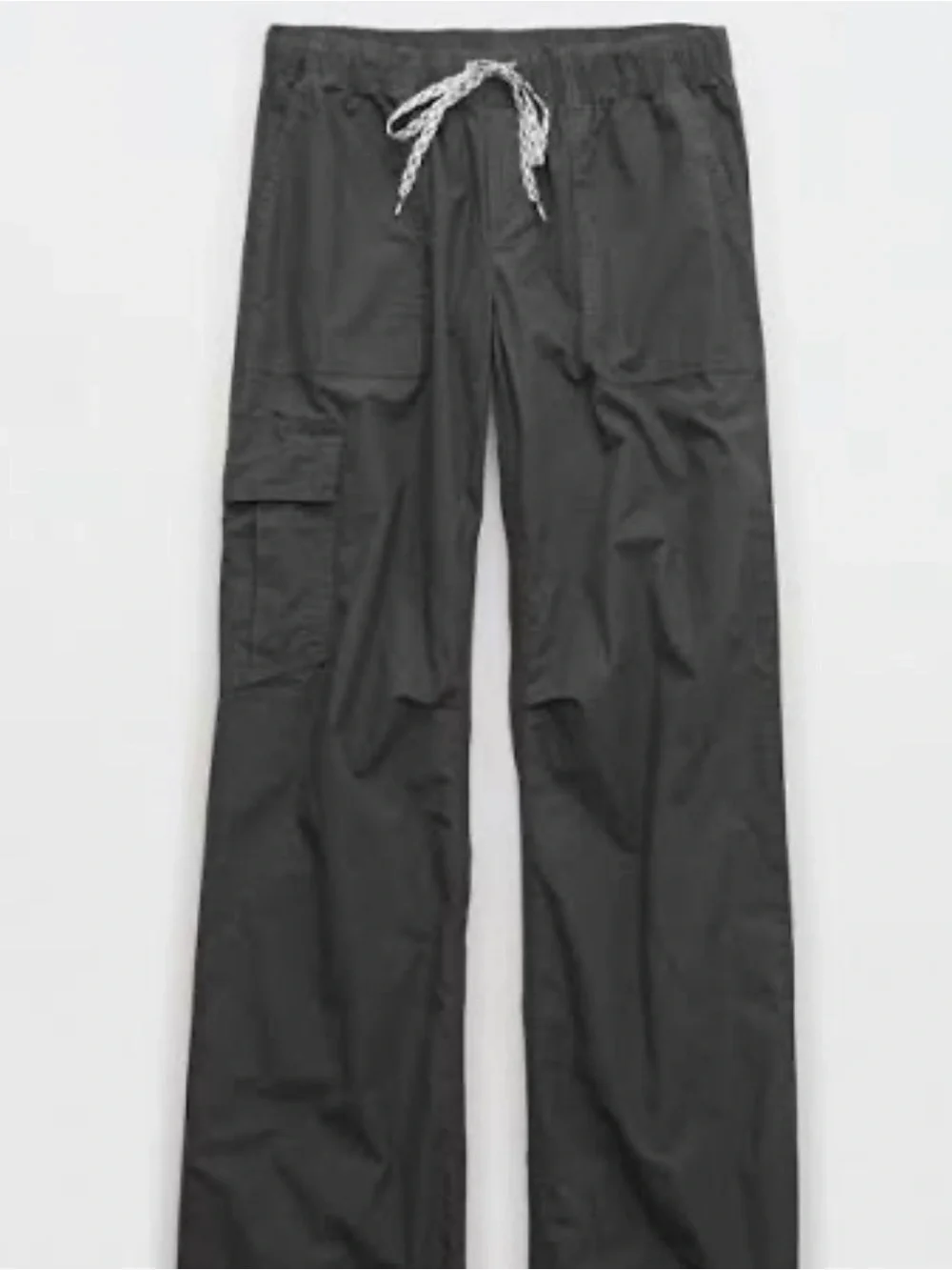 aerie Baggy Cargo Skater Pant in Smoked Grey - Picture 3 of 3